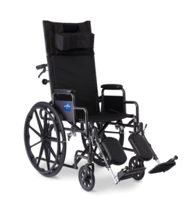 Guardian Reclining Wheelchairs - Black