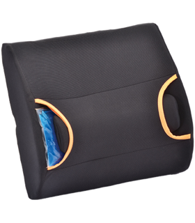  Back Cushion with Hot / Cold Pack - Black, none, none, none
